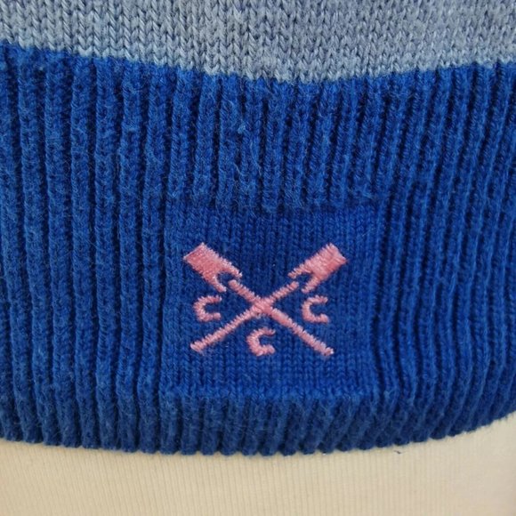 CREW CLOTHING 10 Multicoloured Striped Crew Neck Jumper Casual Long Sleeve - Picture 4 of 5